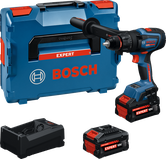 Bosch EXSR18V-150 akku-boremaskinesæt med kuffert.